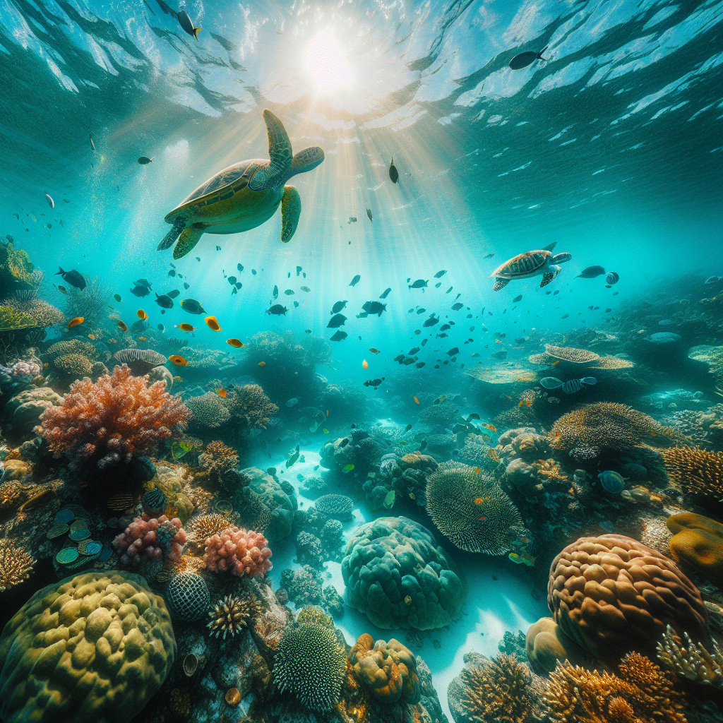 Sea Turtles in Perhentian Islands