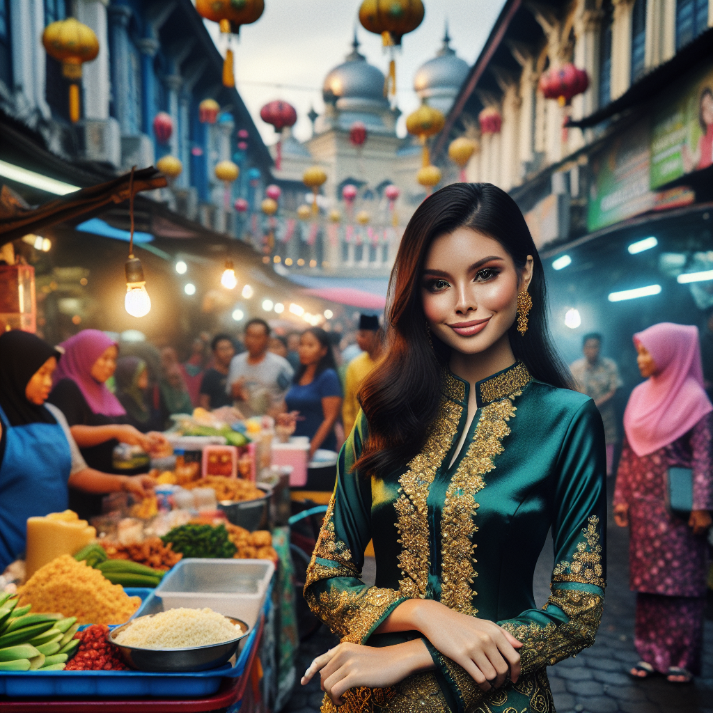 Person with cluttered office background